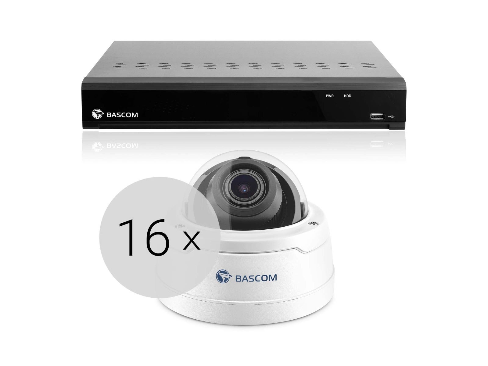 Kabelloses 16-Dome-System PRO