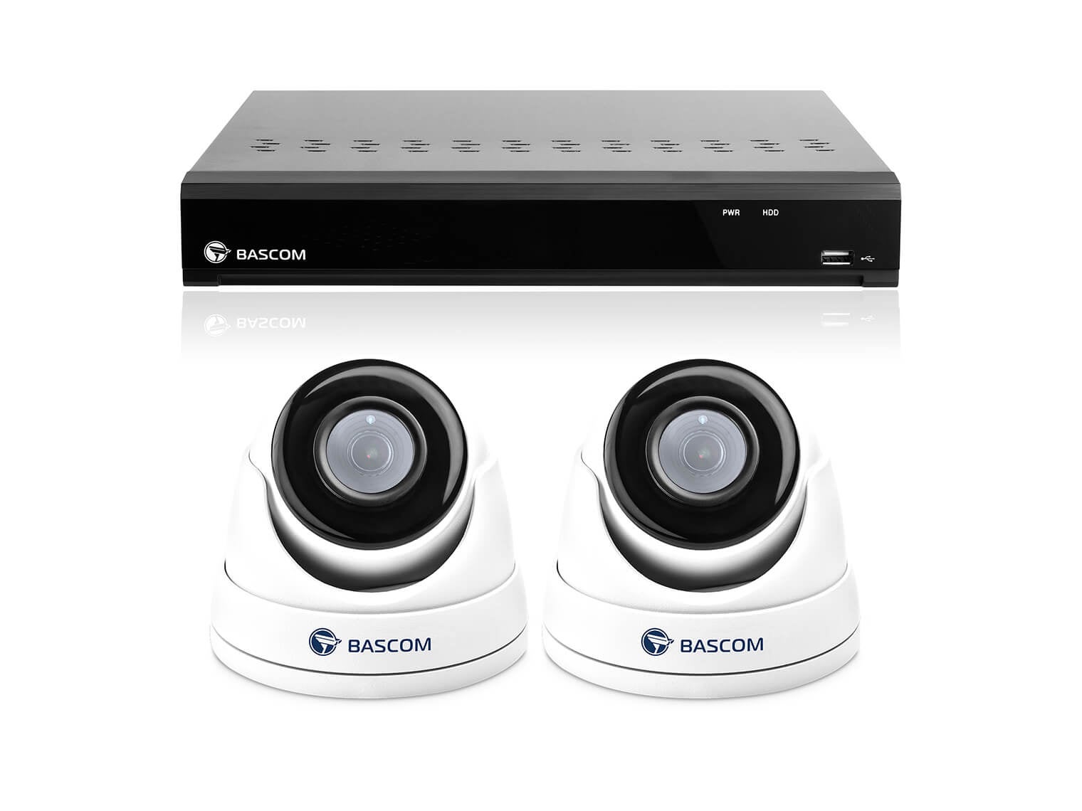 Kabelloses 2-Dome-System