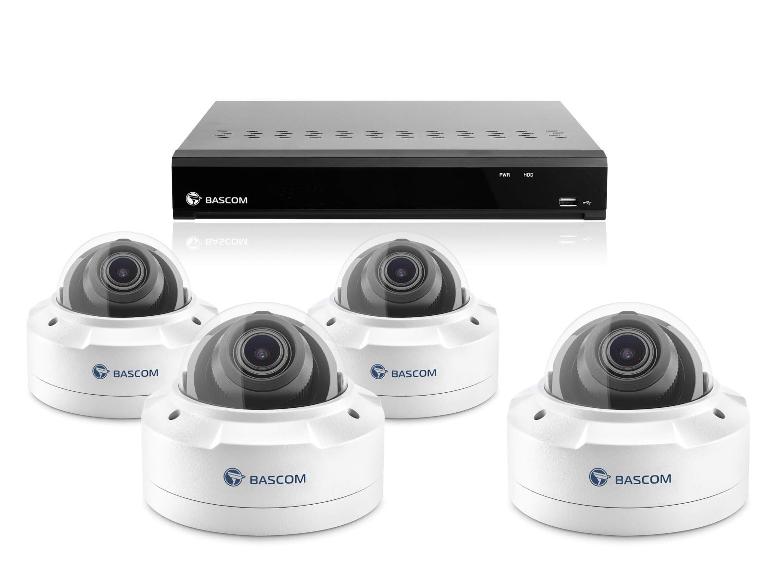 Kabelloses 4-Dome-System PLUS